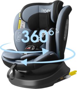 Silla de Coche Giratoria 360 con ISOFIX