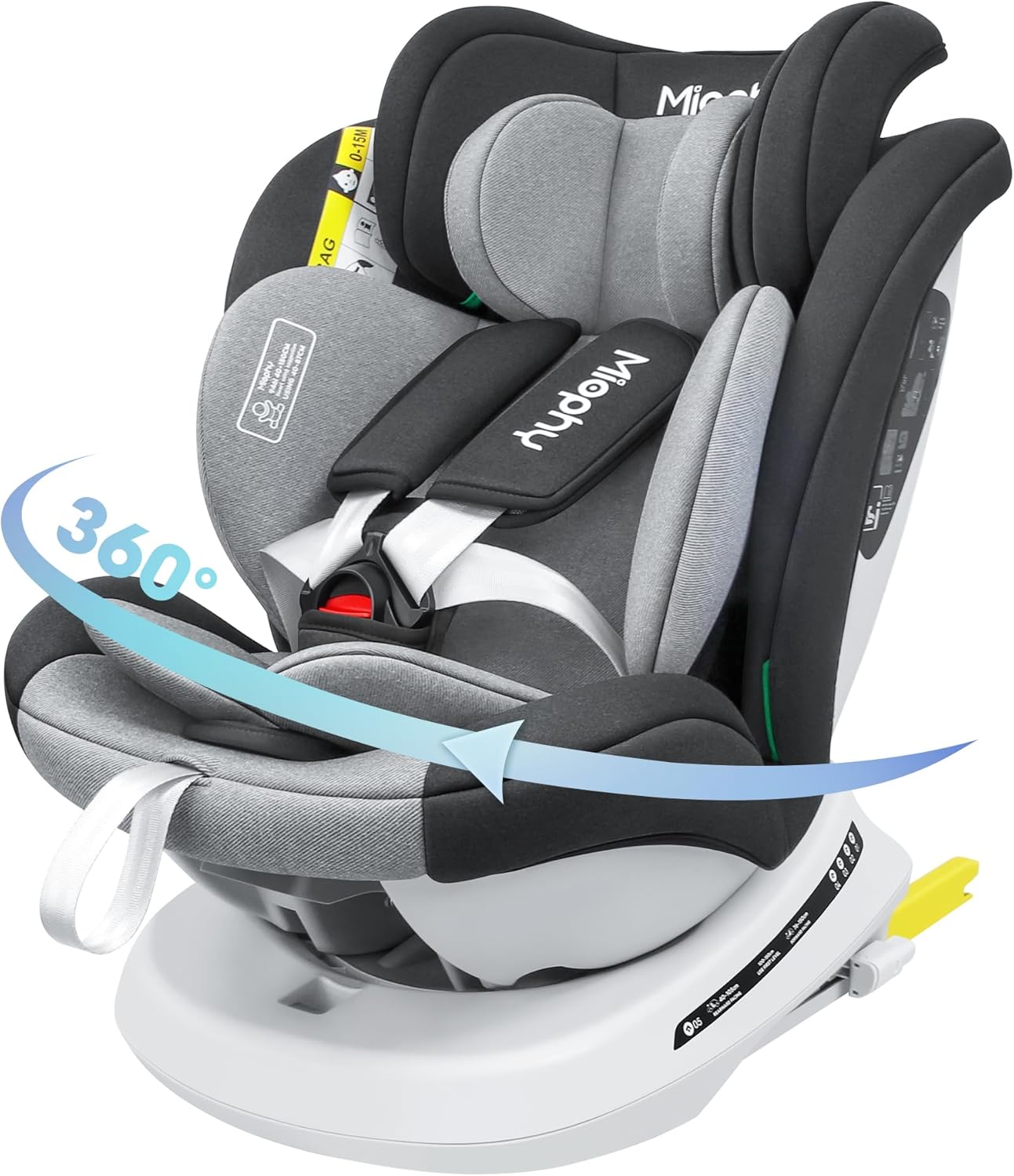 Miophy I-size Silla de Coche Isofix Giratoria