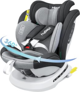 Silla de Coche Isofix Giratoria 360°