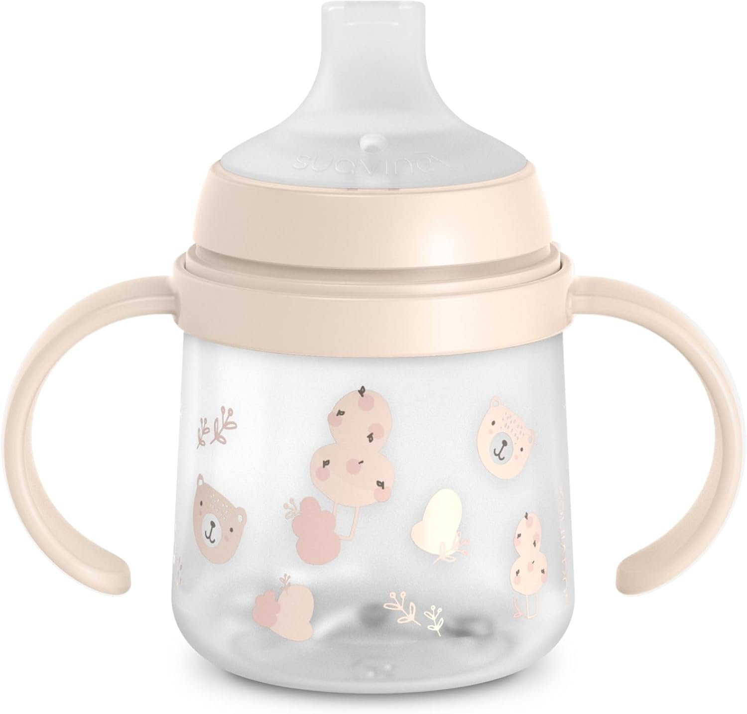 Vaso aprendizaje con boquilla de silicona Suavinex